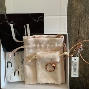 Uncommon James Rose Gold Helix Necklace 21.5”-24.5” Adjustable